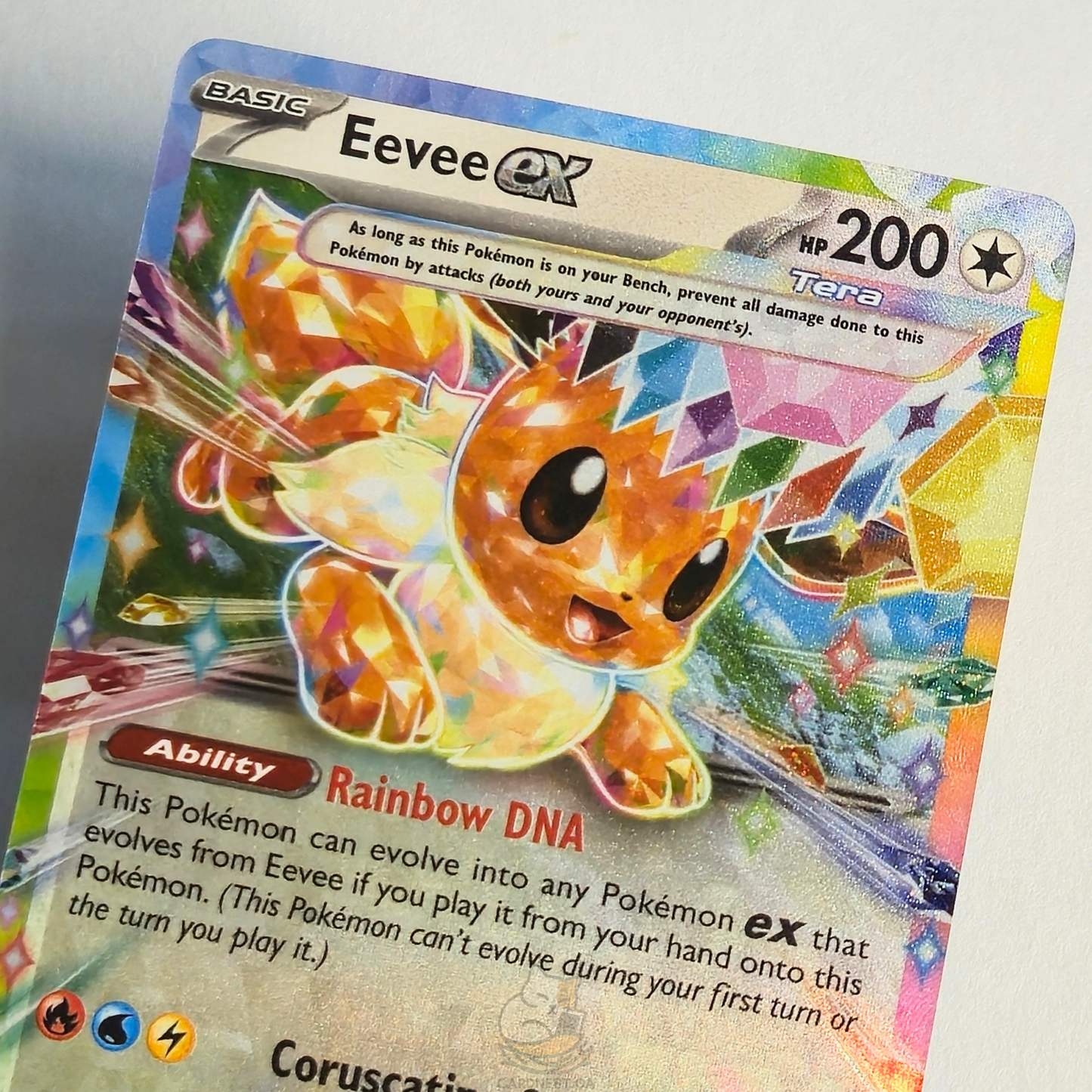 Eevee Ex 075/131 Holo Double Rare – Prismatic Evolutions – Near Mint – English