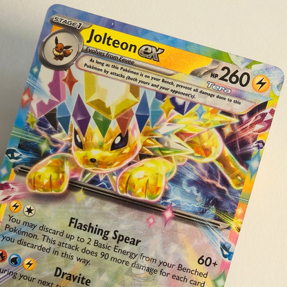 Jolteon Ex 030/131 Holo Double Rare – Prismatic Evolutions – Near Mint – English