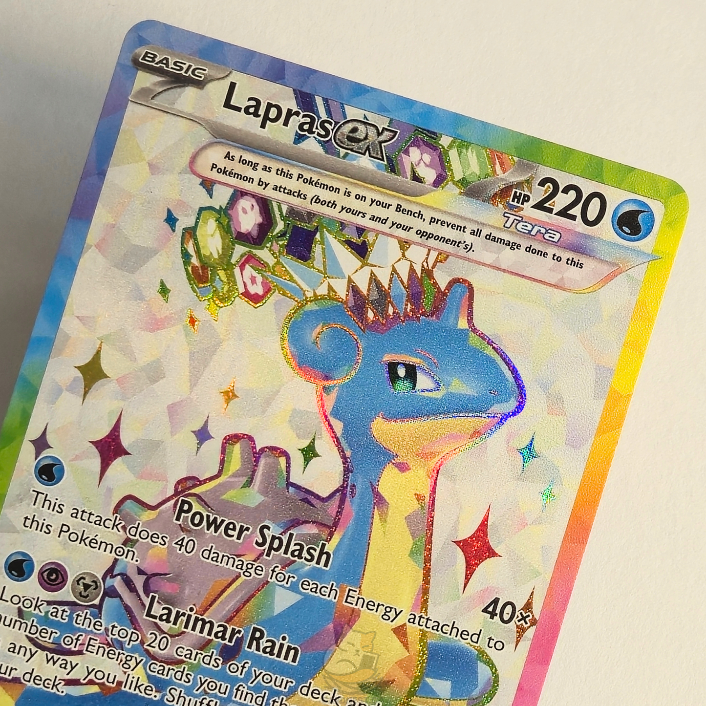 Lapras Ex 158/142 Full Art Ultra Rare – Stellar Crown – Near Mint – English