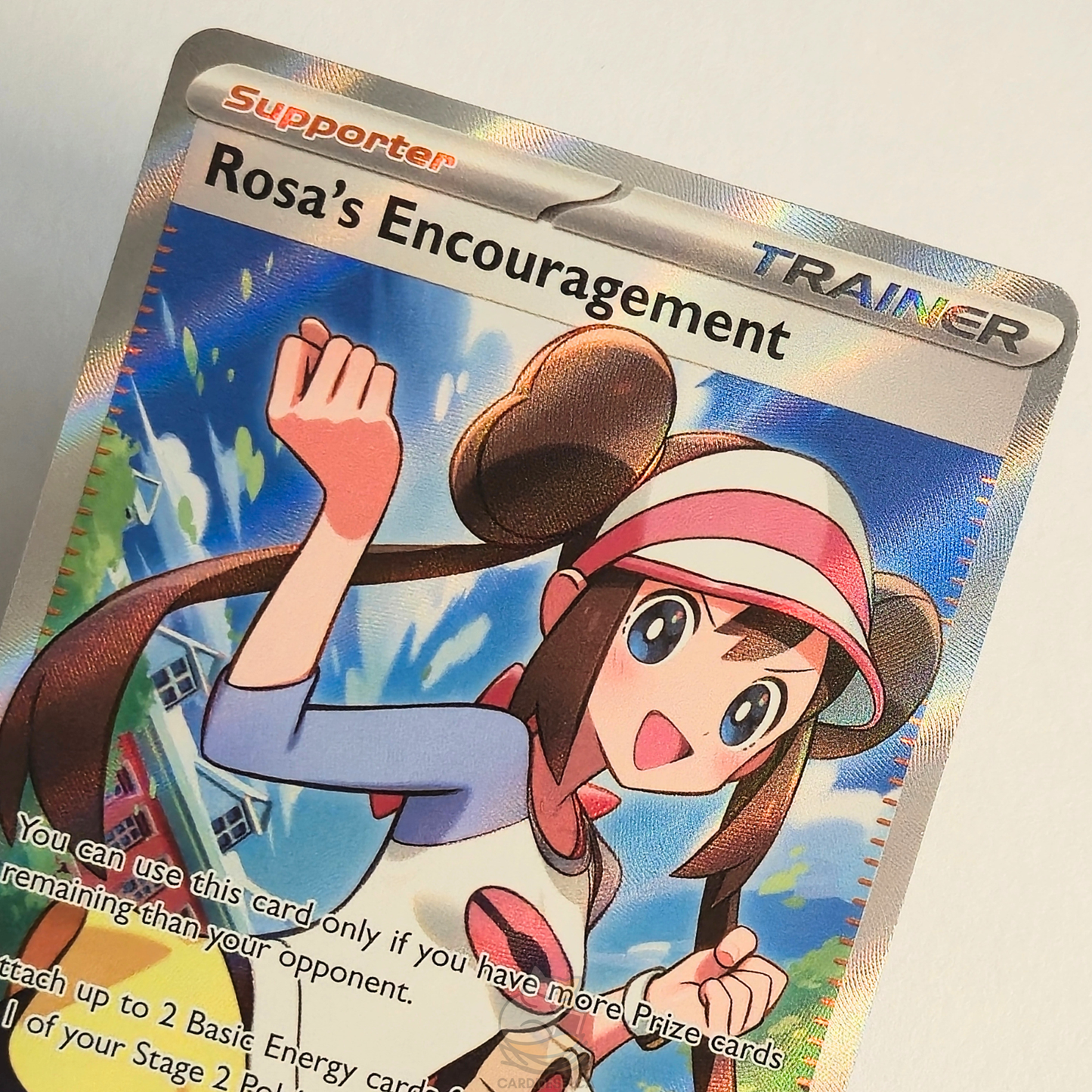 Rosa's Encouragement 114/088 Full Art Trainer Ultra Rare – Perfect Order – Near Mint – English