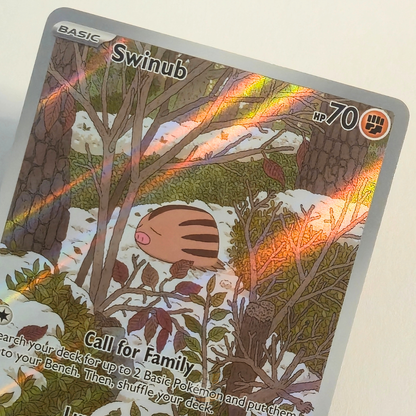 Swinub 165/159 Full Art Illustration Rare – Journey Together – Near Mint – English