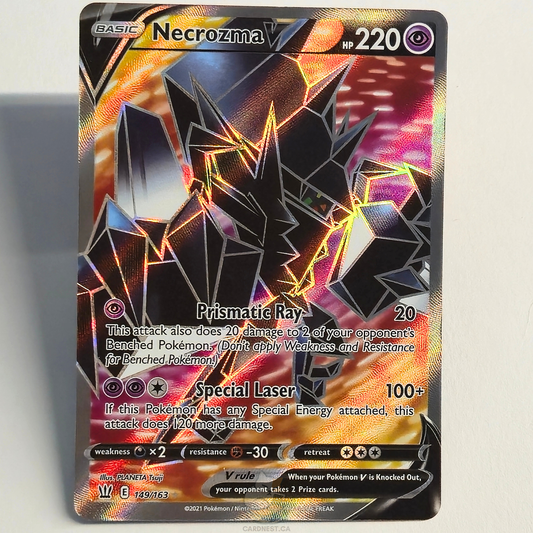 Necrozma V 149/163 Full Art Ultra Rare – Battle Styles – Near Mint – English