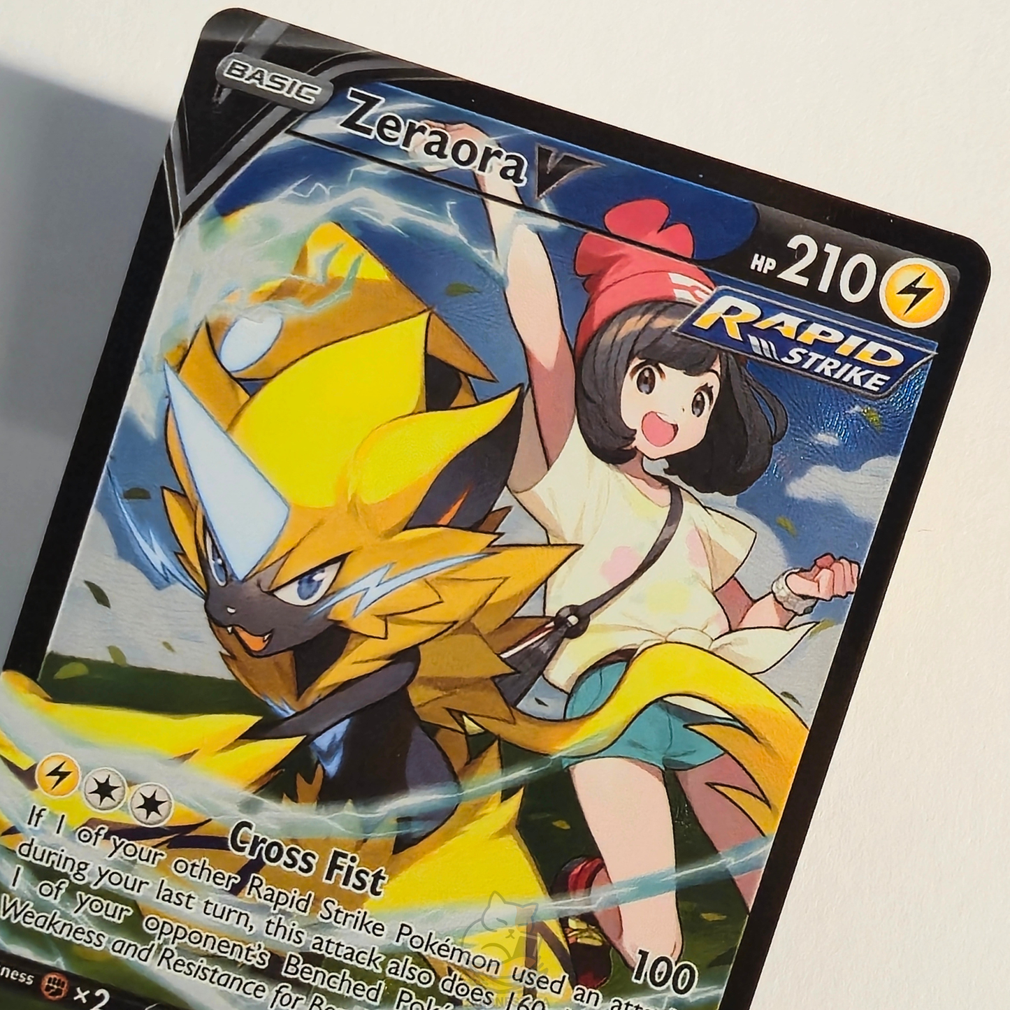 Zeraora V TG16/TG30 Trainer Gallery Ultra Rare – Silver Tempest – Near Mint – English