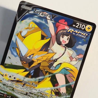 Zeraora V TG16/TG30 Trainer Gallery Ultra Rare – Silver Tempest – Near Mint – English