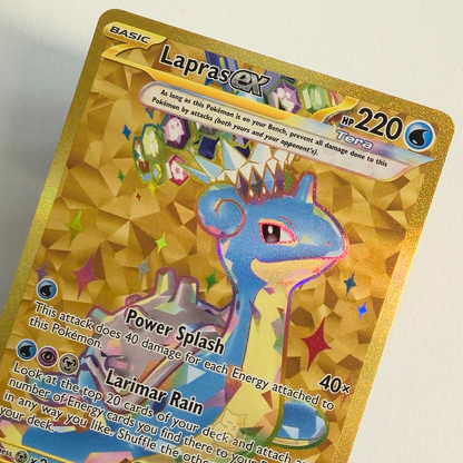 Lapras ex 164 Full Art Black Star Promo – Scarlet & Violet – Near Mint – English