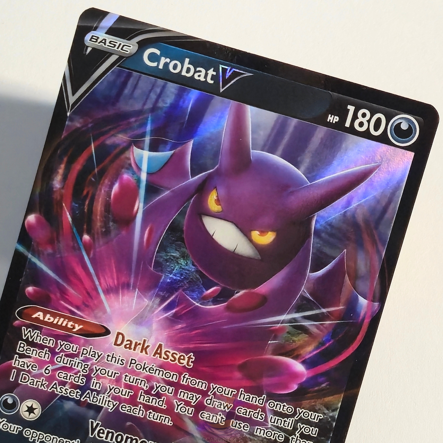 Crobat V 044/072 Full Art Ultra Rare – Shining Fates – Near Mint – English