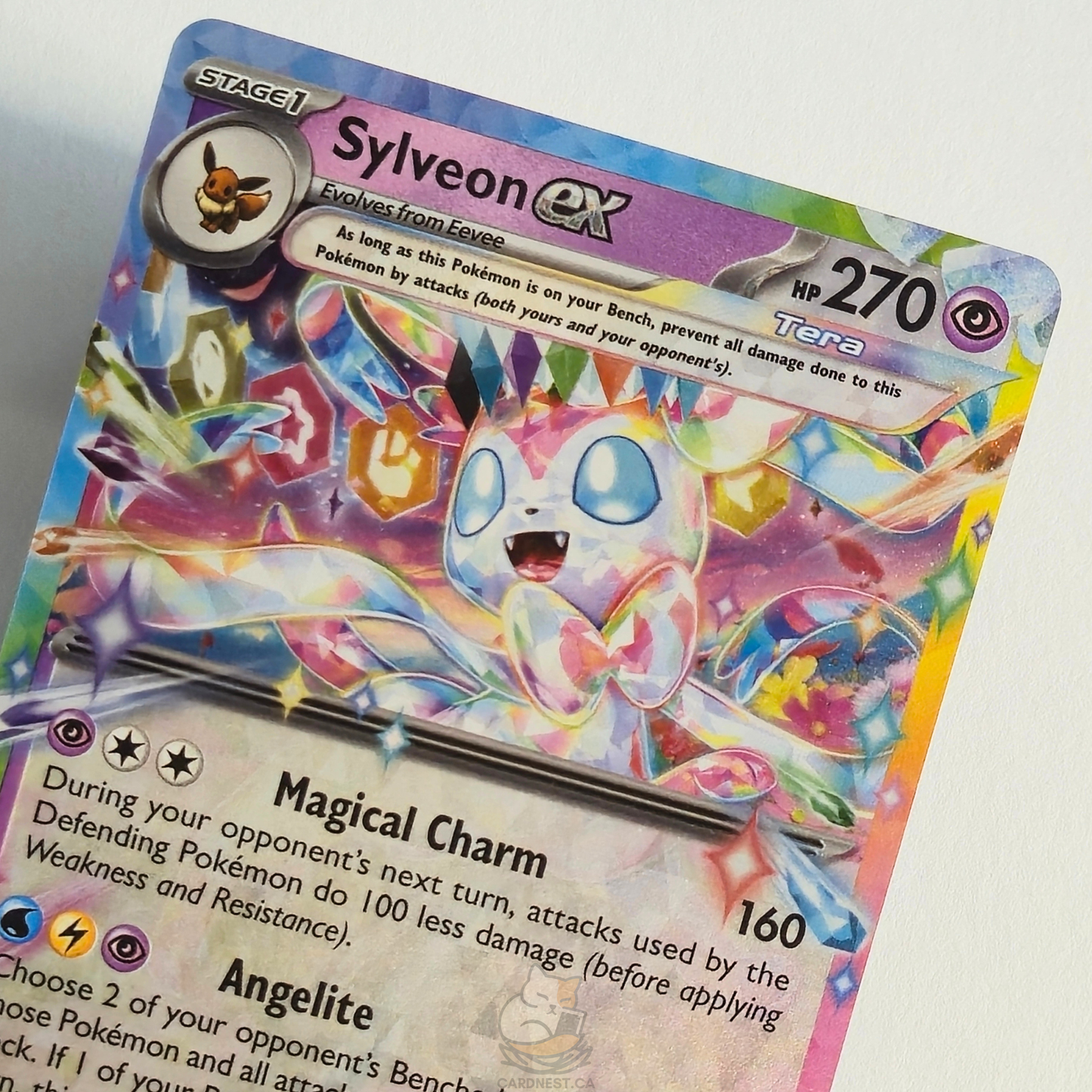 Sylveon ex 086/191 Holo Double Rare – Surging Sparks – Near Mint – English