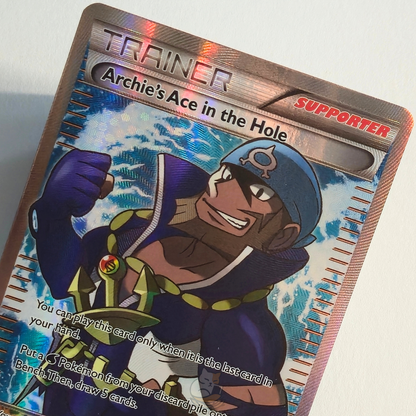 Archie's Ace In The Hole 157/160 Full Art Trainer Ultra Rare – Primal Clash  – English
