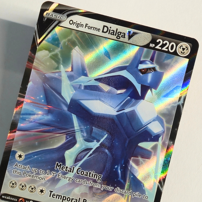 Origin Forme Dialga V 113/189 Full Art Ultra Rare – Astral Radiance – Near Mint – English