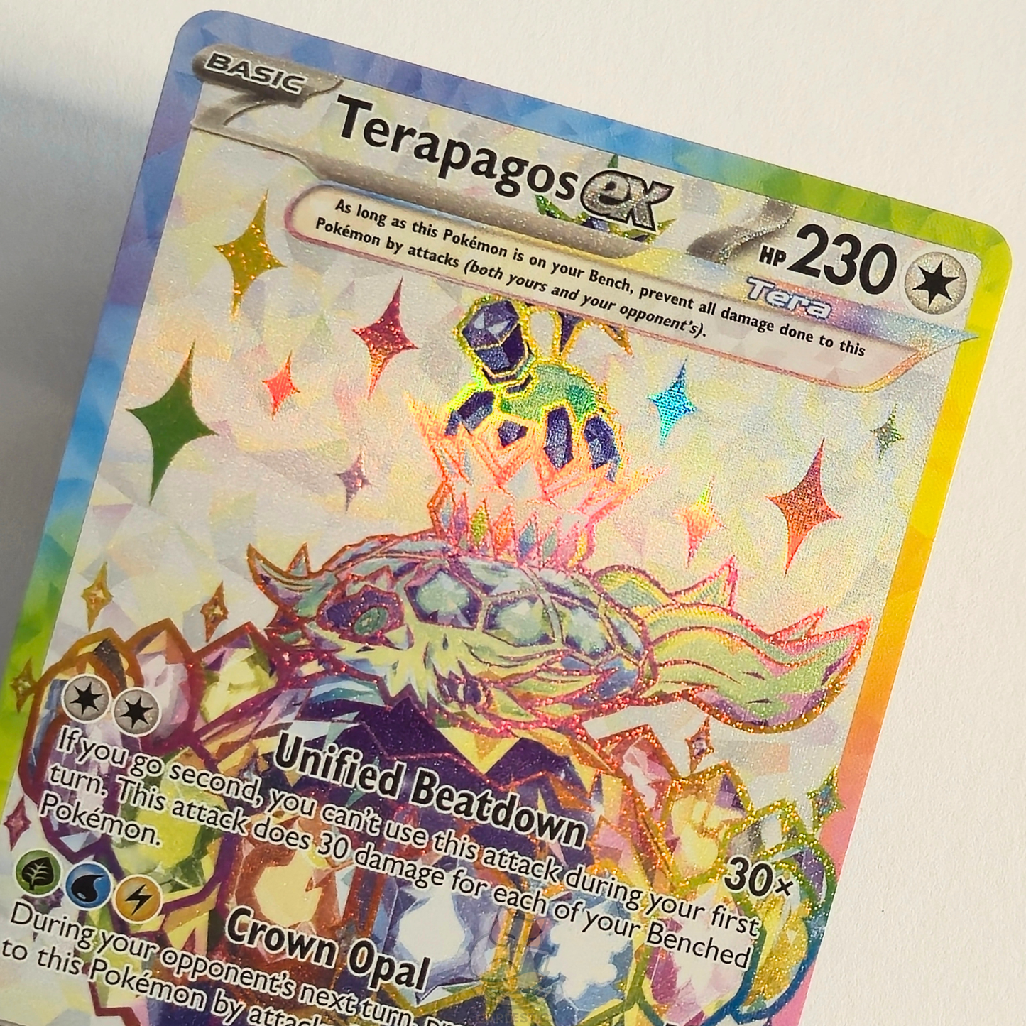 Terapagos ex 165 Full Art Promo – Scarlet & Violet – Near Mint – English