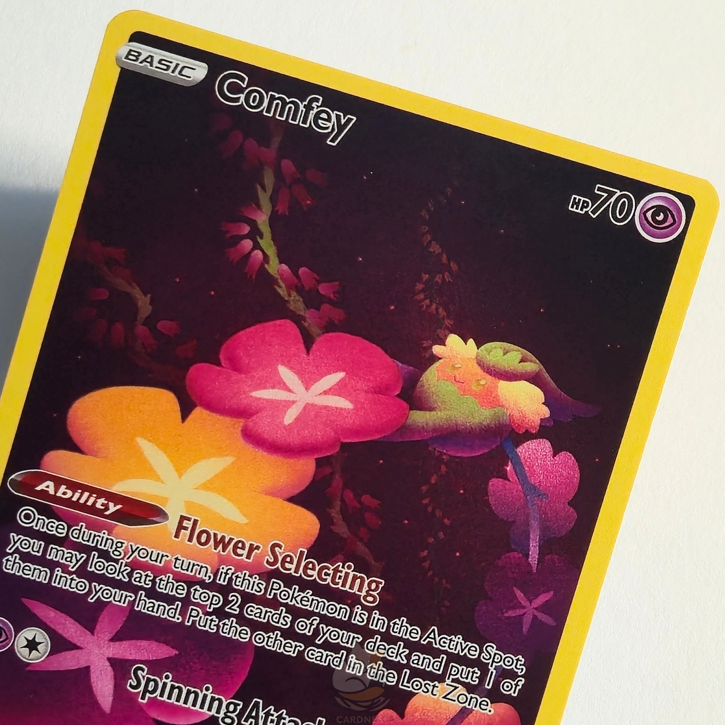 Comfey GG14/GG70 Full Art Illustration Rare – Crown Zenith Galarian Gallery – Near Mint – English