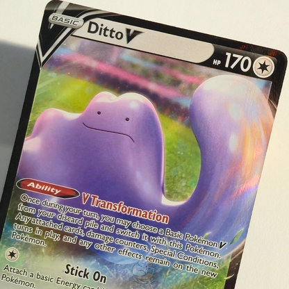 Ditto V 050/072 Full Art Ultra Rare – Shining Fates – Near Mint – English