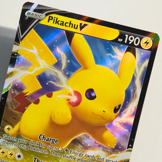 Pikachu V SWSH061 Full Art Black Star Promo – Sword & Shield – Near Mint – English