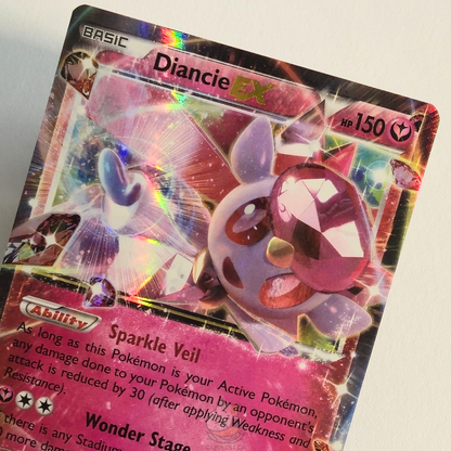 Diancie EX 72/124 Holo Ultra Rare – Fates Collide – Near Mint – English