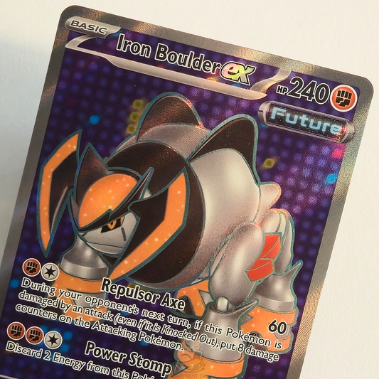 Iron Boulder ex 192/162 Full Art Ultra Rare – Temporal Forces – Near Mint – English