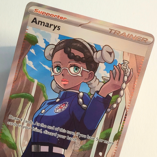 Amarys 132/131 Full Art Trainer Ultra Rare – Prismatic Evolutions – Near Mint – English