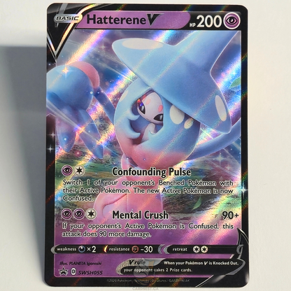 Hatterine SWSH055 Full Art Black Star Promo – Sword & Shield – Near Mint – English