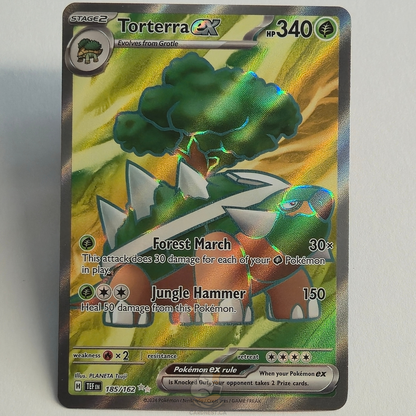 Torterra ex 185/162 Full Art Ultra Rare – Temporal Forces – Near Mint – English