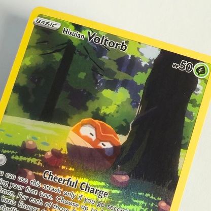 Hisuian Voltorb GG01/GG70 Holo – Crown Zenith Galarian Gallery – Near Mint – English