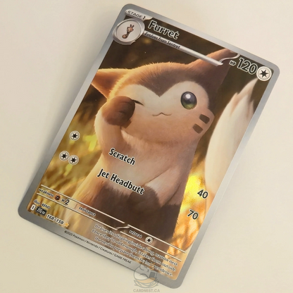Furret 168/159 Full Art Illustration Rare – Journey Together – Near Mint – English