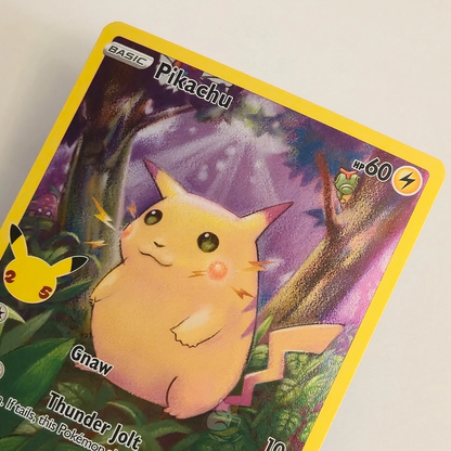 Pikachu 005/025 25th Anniversary Edition Holo Full Art – Celebrations – Near Mint – English
