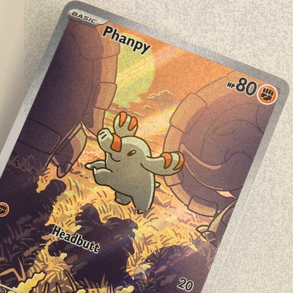 Phanpy 205/191 Full Art Illustration Rare – Surging Sparks – Near Mint – English