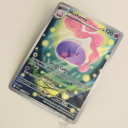 Musharna 117/086 Full Art Illustration Rare – Black Bolt – Near Mint – English