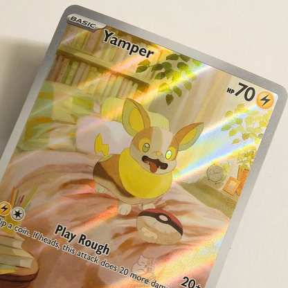 Yamper 099/094 Full Art Illustration Rare – Phantasmal Flames – Near Mint – English