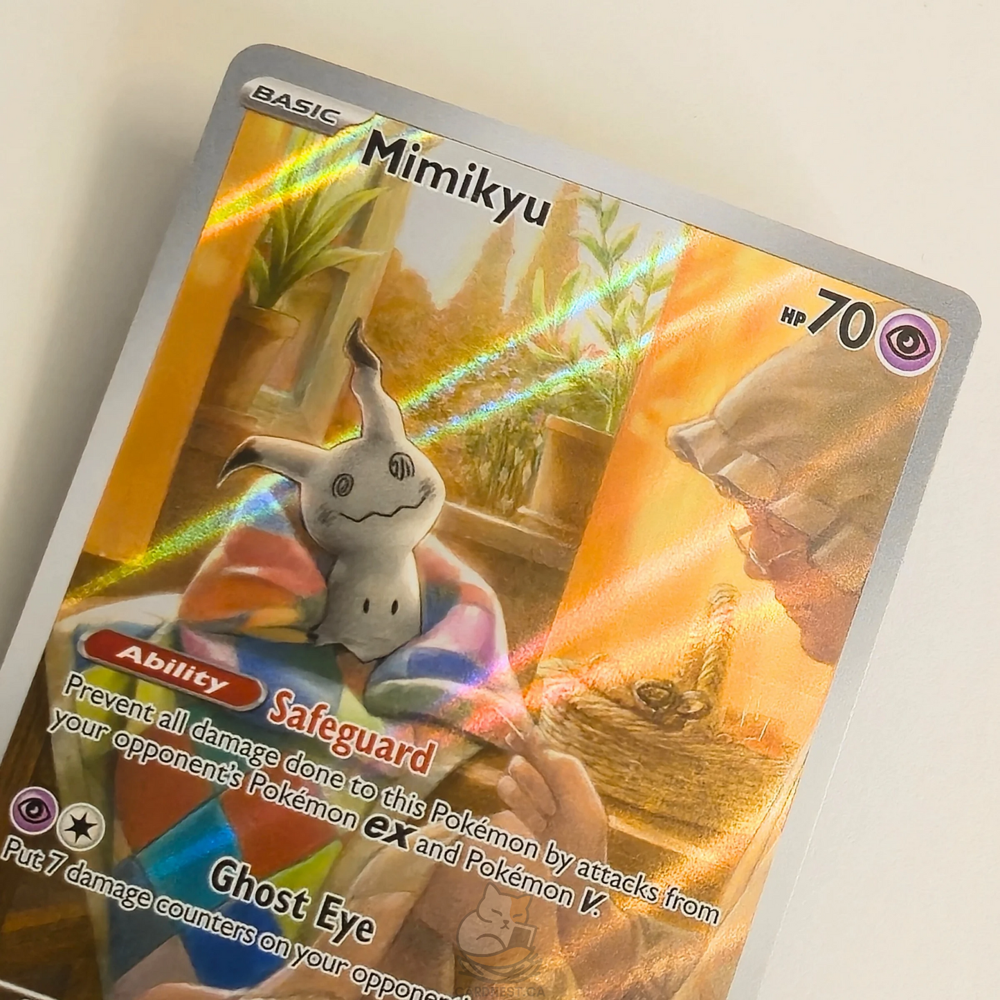 Mimikyu SVP075 Full Art Black Star Promo – Scarlet & Violet – Near Mint – English