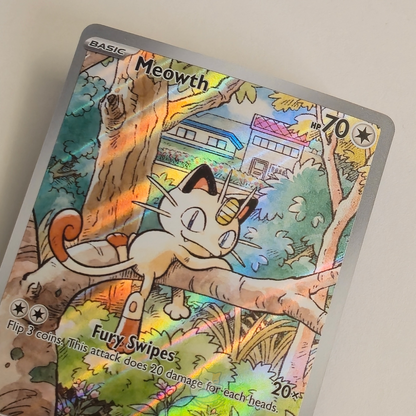 Meowth 106/094 Full Art Illustration Rare – Phantasmal Flames – Near Mint – English