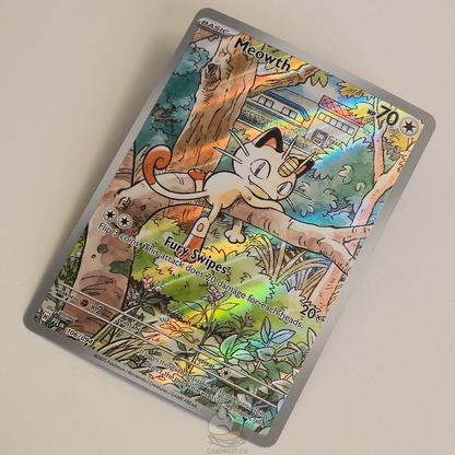 Meowth 106/094 Full Art Illustration Rare – Phantasmal Flames – Near Mint – English