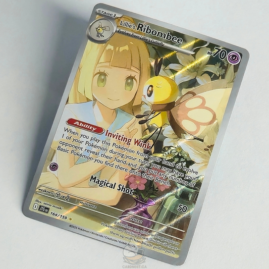 Lillie's Ribombee 164/159 Full Art Illustration Rare – Journey Together – Near Mint – English