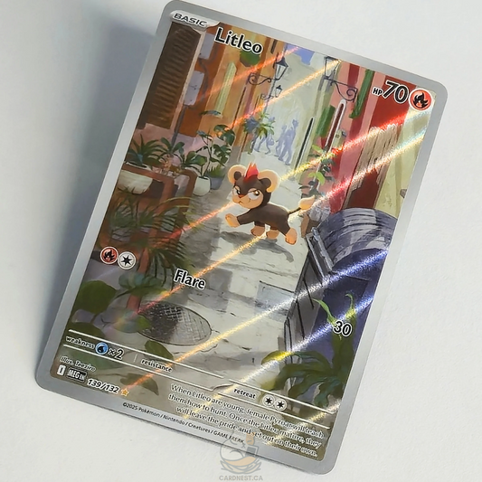 Litleo 139/132 Full Art Illustration Rare – Mega Evolution – Near Mint – English