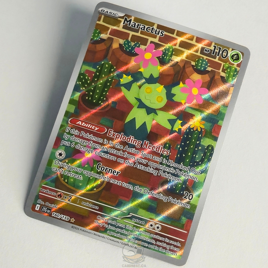 Maractus 160/159 Full Art Illustration Rare – Journey Together – Near Mint – English
