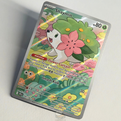 Shaymin 185/182 Full Art Illustration Rare – Destined Rivals – Near Mint – English