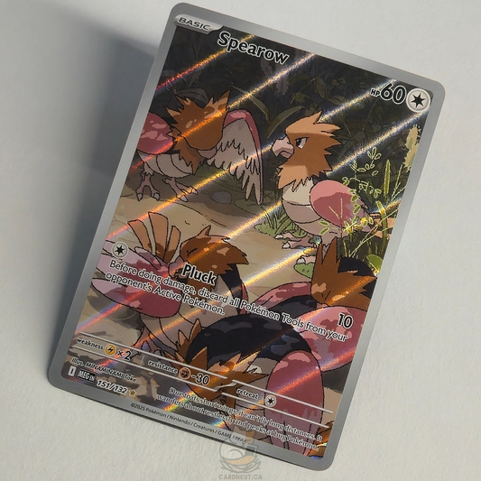 Spearow 151/132 Full Art Illustration Rare – Mega Evolution – Near Mint – English