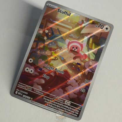 Stufful 154/132 Full Art Illustration Rare – Mega Evolution – Near Mint – English