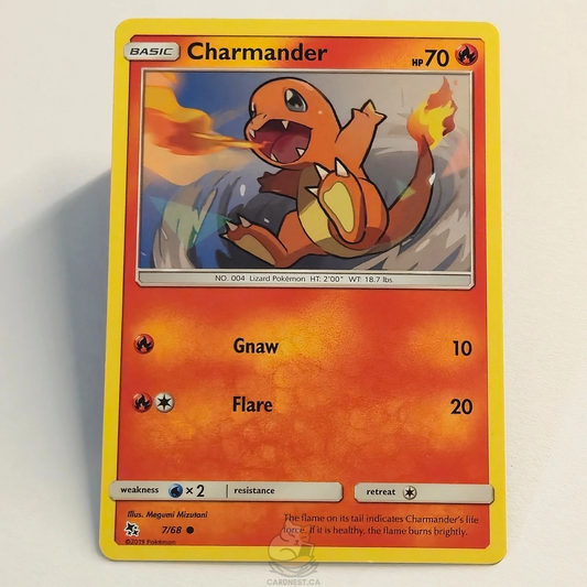 Charmander 7/68 – Hidden Fates – Near Mint – English