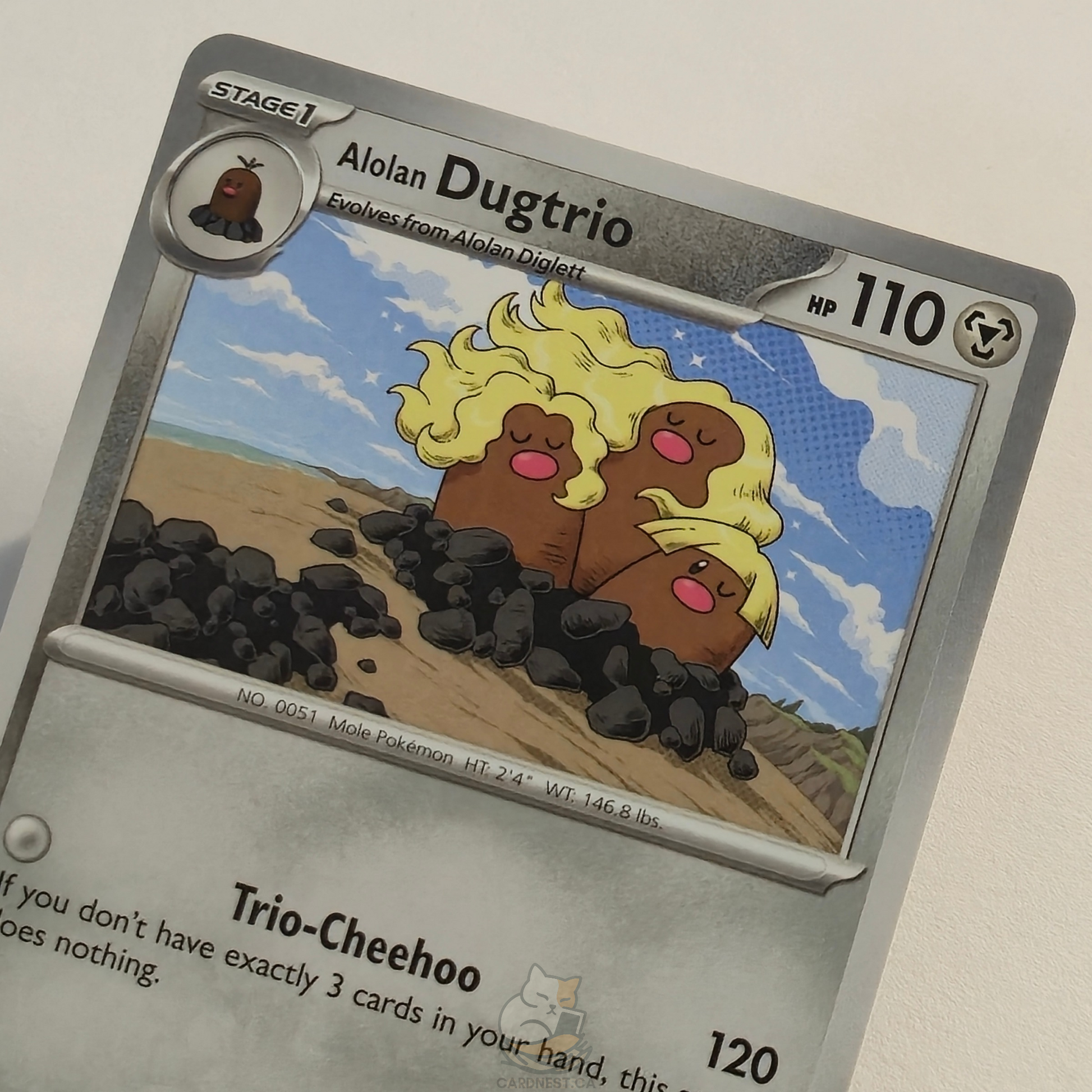alolan dugtrio pokemon card Alolan Dugtrio | Dex