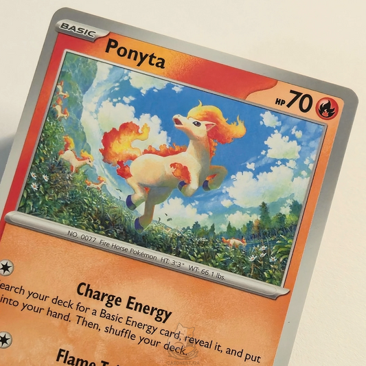 Ponyta 026/162 – Temporal Forces – Near Mint – English