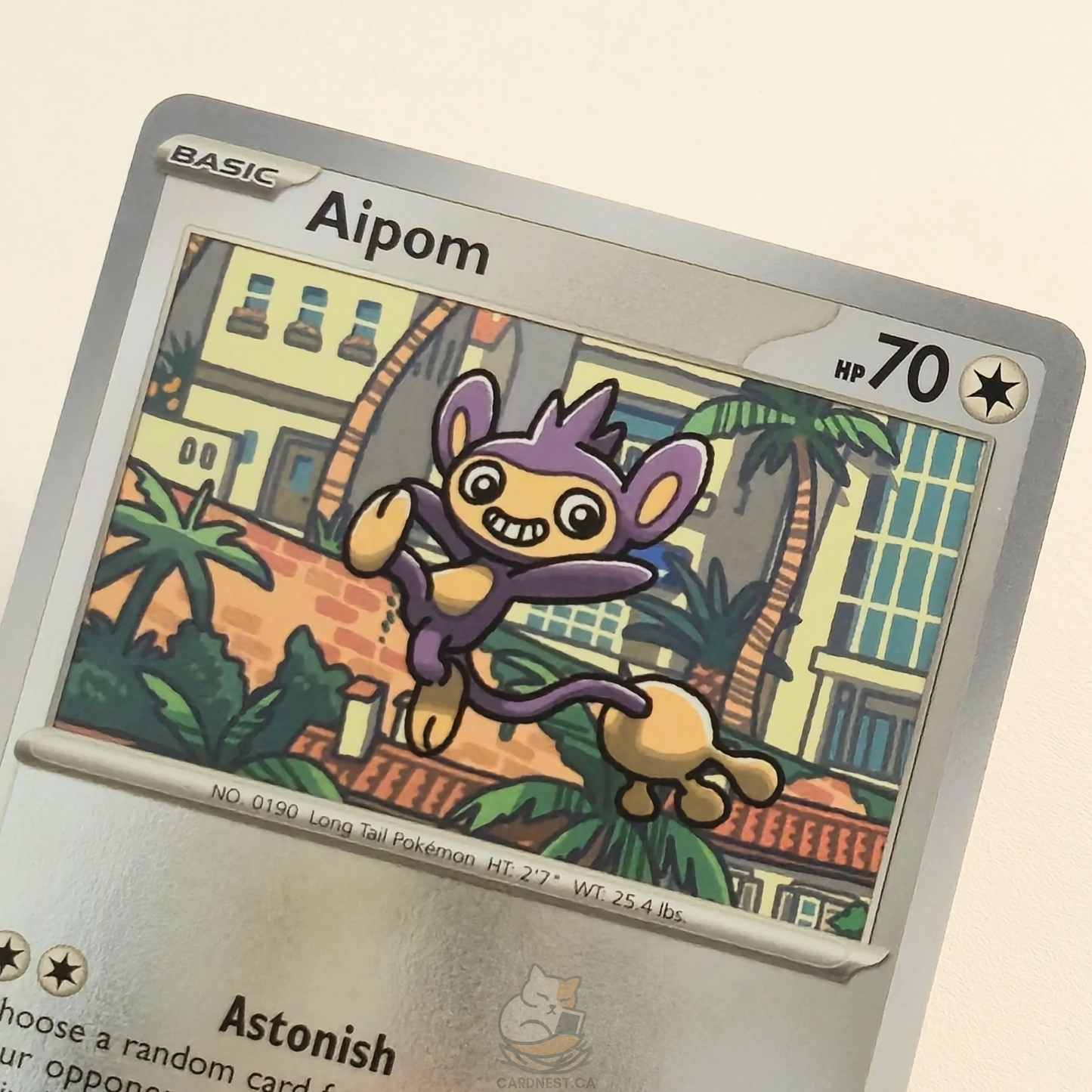 Aipom 078/094 Reverse Holo – Phantasmal Flames – Near Mint – English