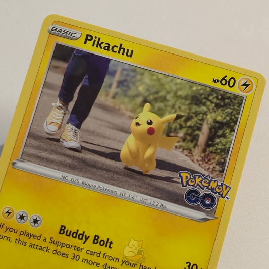 Pikachu 027/078 – Pokémon Go – Near Mint – English