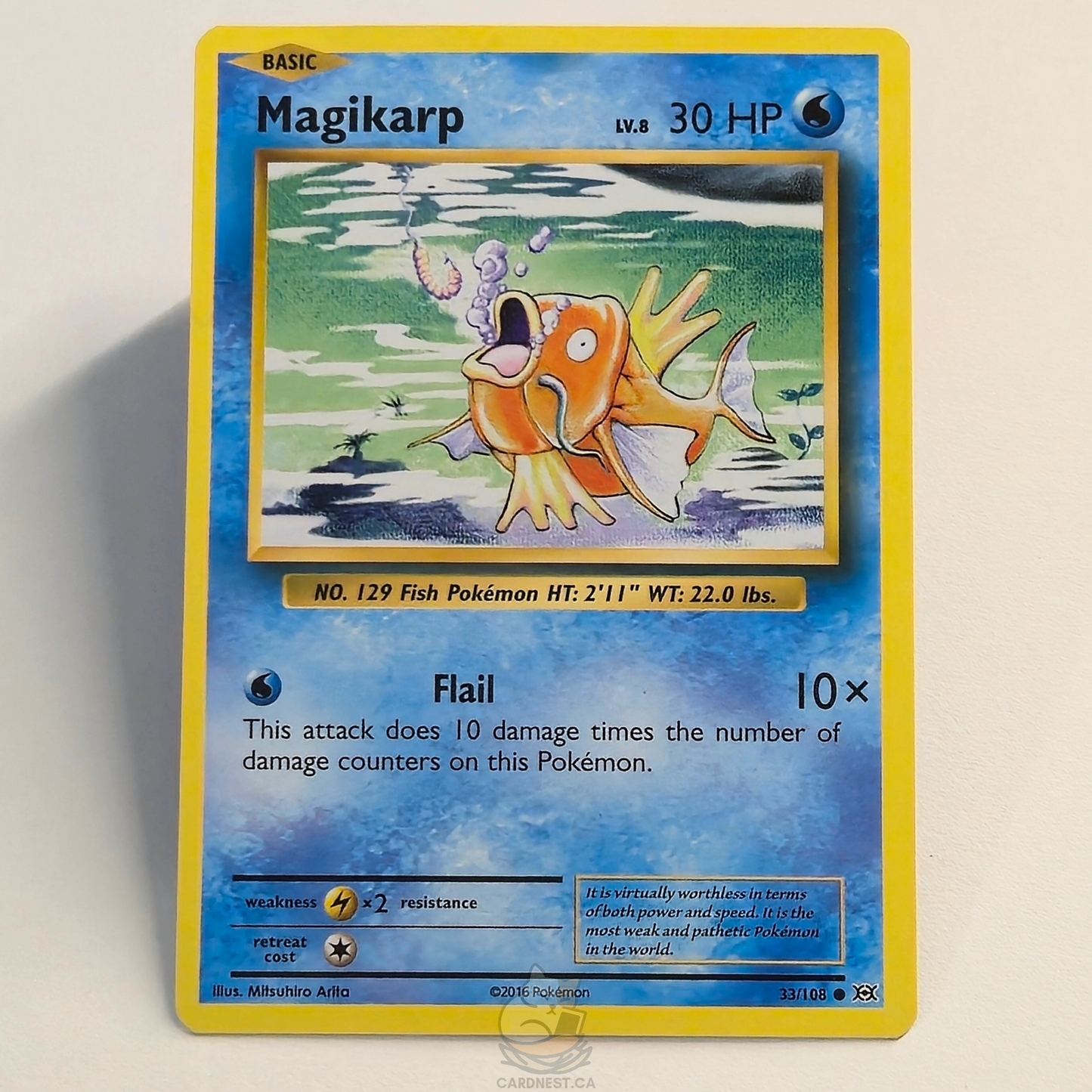 Magikarp 33/108 – Evolutions – Near Mint – English