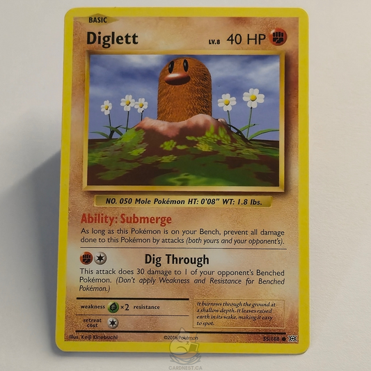 Diglett 55/108 – Evolutions – Near Mint – English