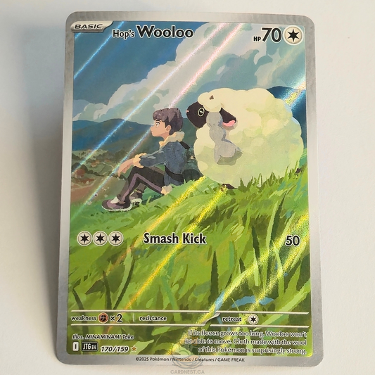 Hop's Wooloo 170/159 Full Art Illustration Rare – Journey Together – Near Mint – English