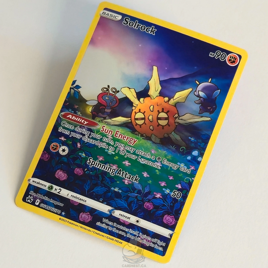 Solrock GG15/GG70 Holo – Crown Zenith Gallarian Gallery – Near Mint – English