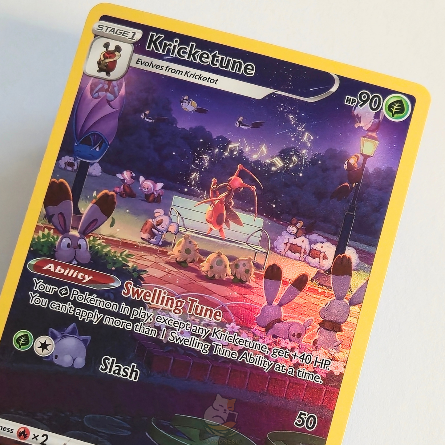 Kricketune GG02/GG70 Holo – Crown Zenith Galarian Gallery – Near Mint – English