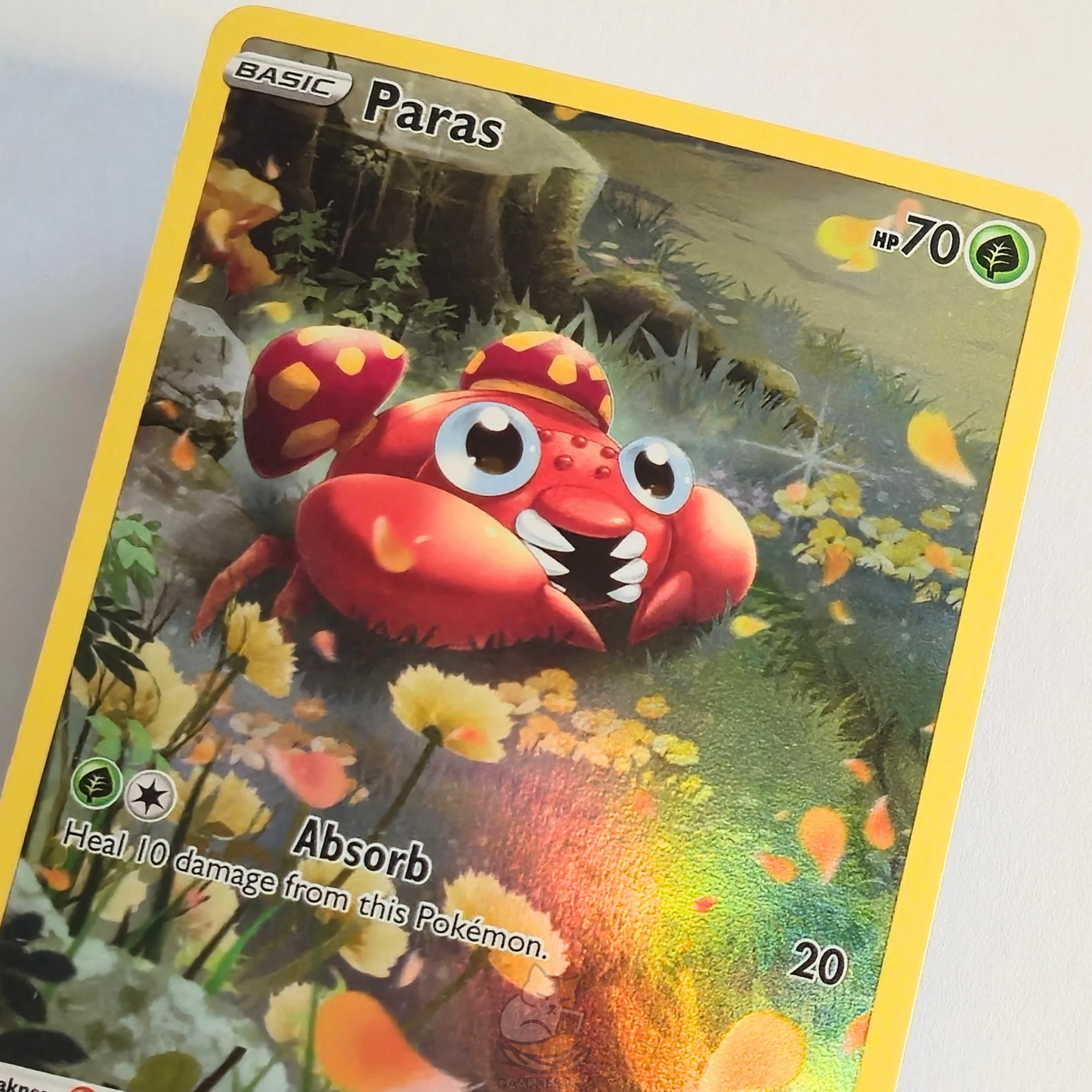 Paras GG32/GG70 Holo – Crown Zenith Galarian Gallery – Near Mint – English