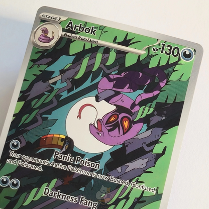 Arbok 176/162 Full Art Illustration Rare – Temporal Forces – Near Mint – English
