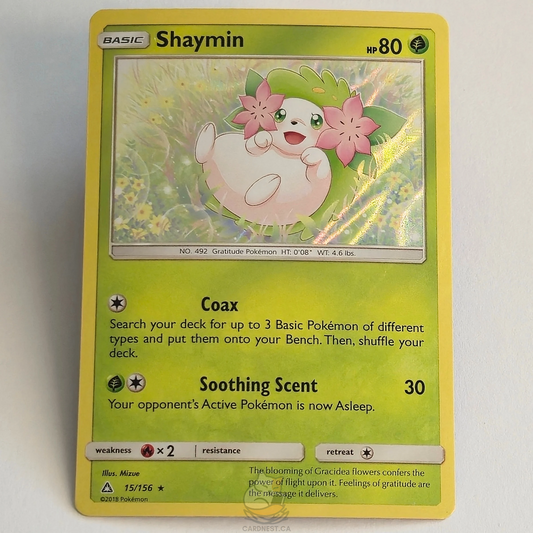 Shaymin 15/156 Holo – Ultra Prism – Near Mint – English